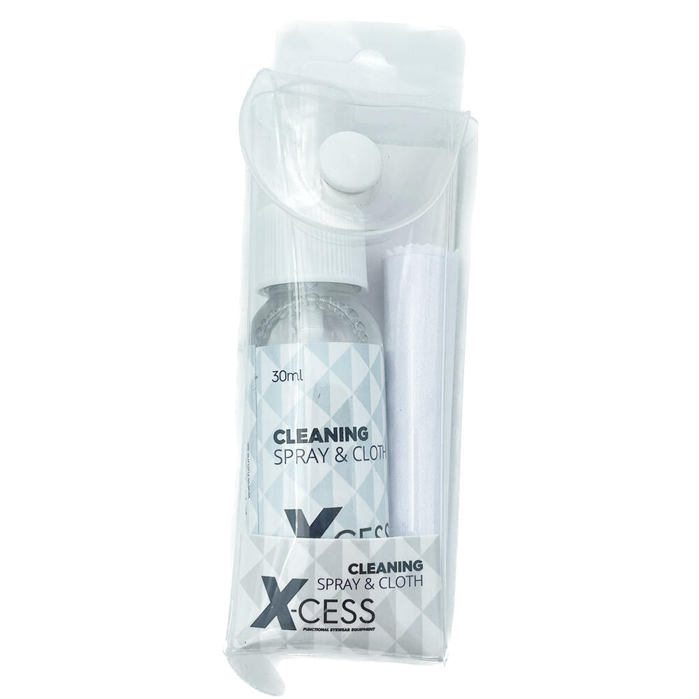Cleaning spray & cloth X-cess