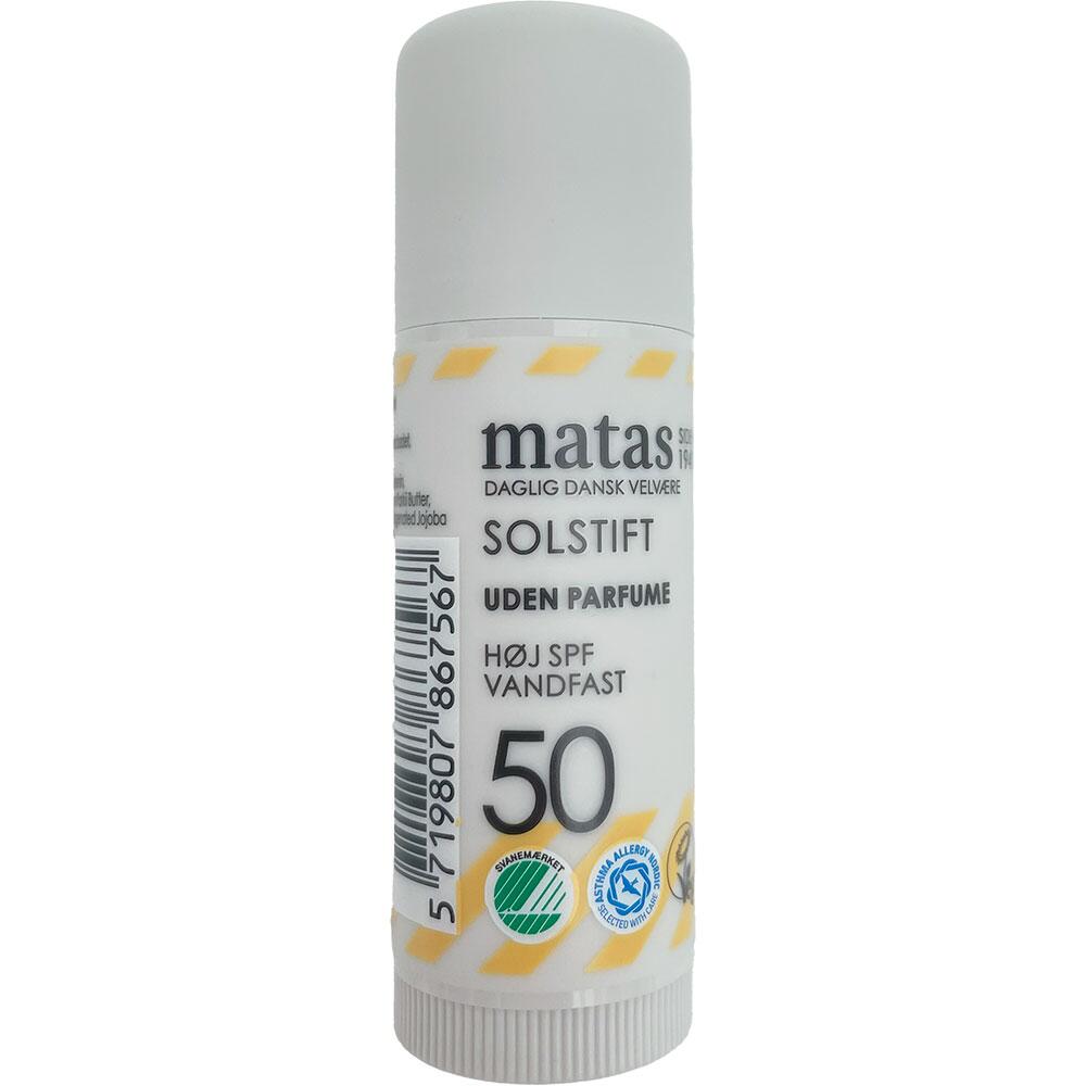 Solstift SPF 50 Matas Striber