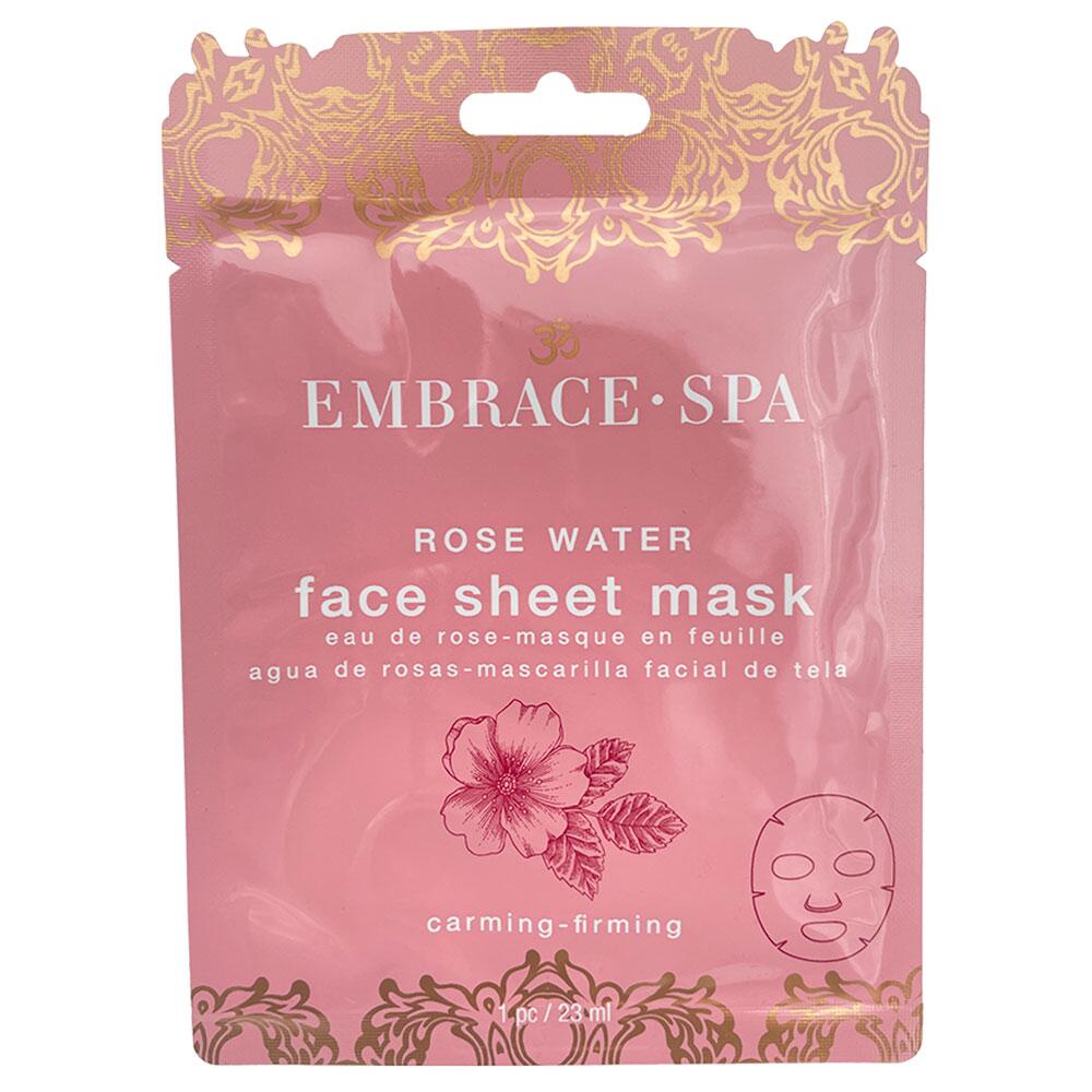 Embrace Spa Rose water face sheet mask Incosmetics