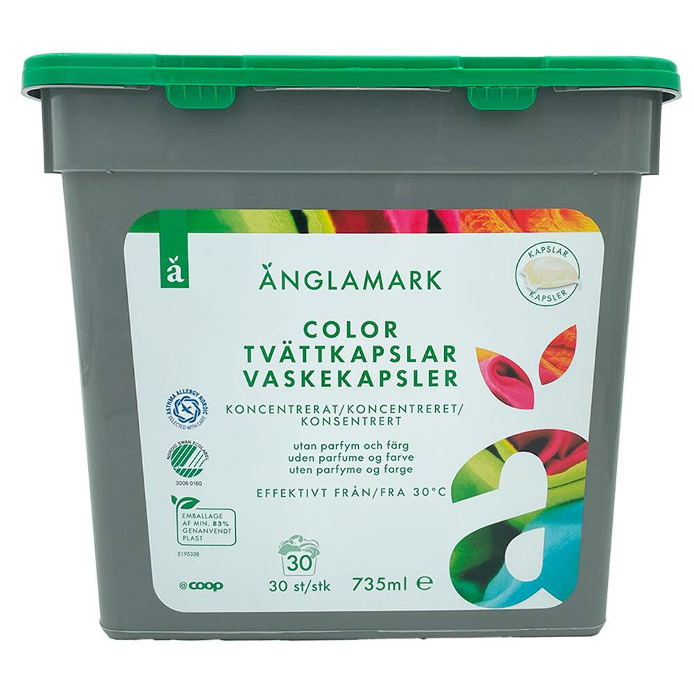 Color koncentreret vaskekapsler Änglamark