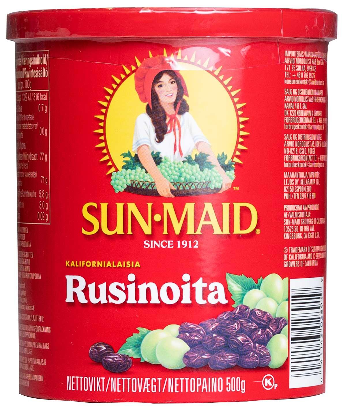 Californiske rosiner SunMaid