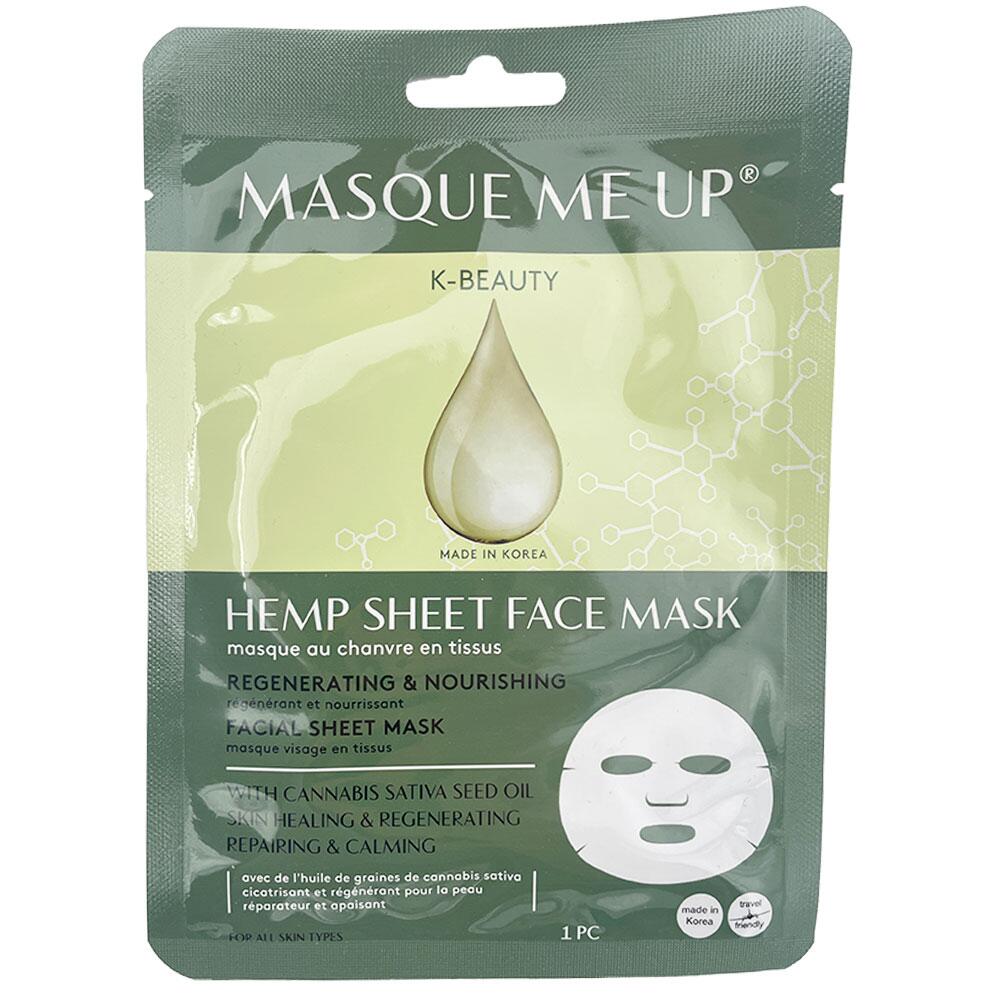 K-beauty Hemp sheet mask Masque me up