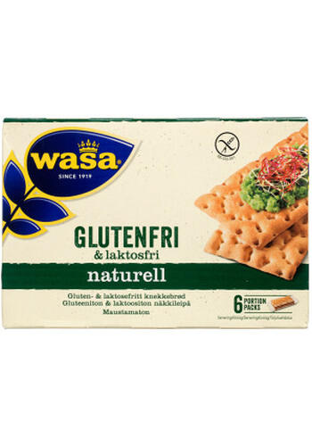 Glutenfri & laktosefri naturell Wasa