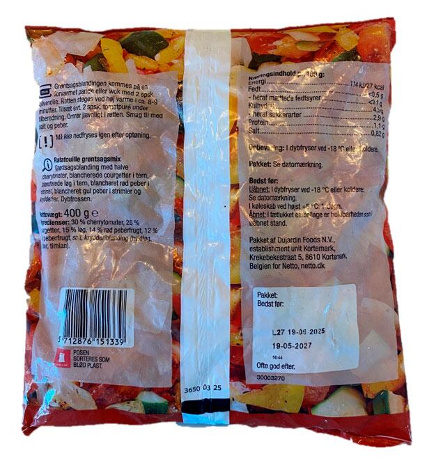 Ratatouille grøntsagsmix Harvest Best