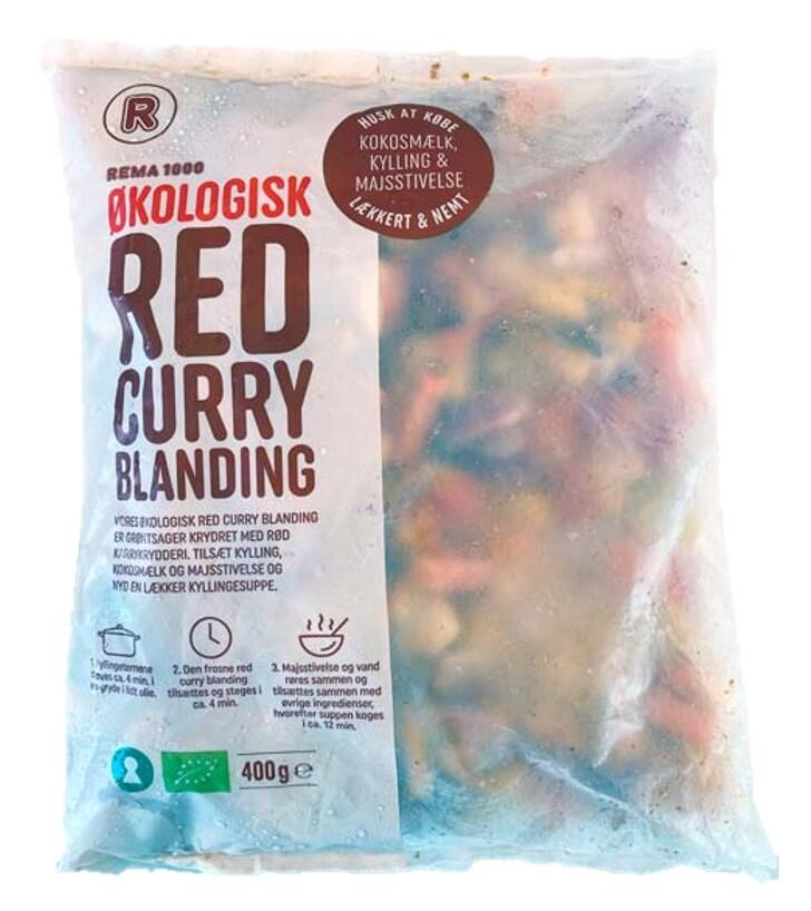 Økologisk Red Curry blanding REMA 1000