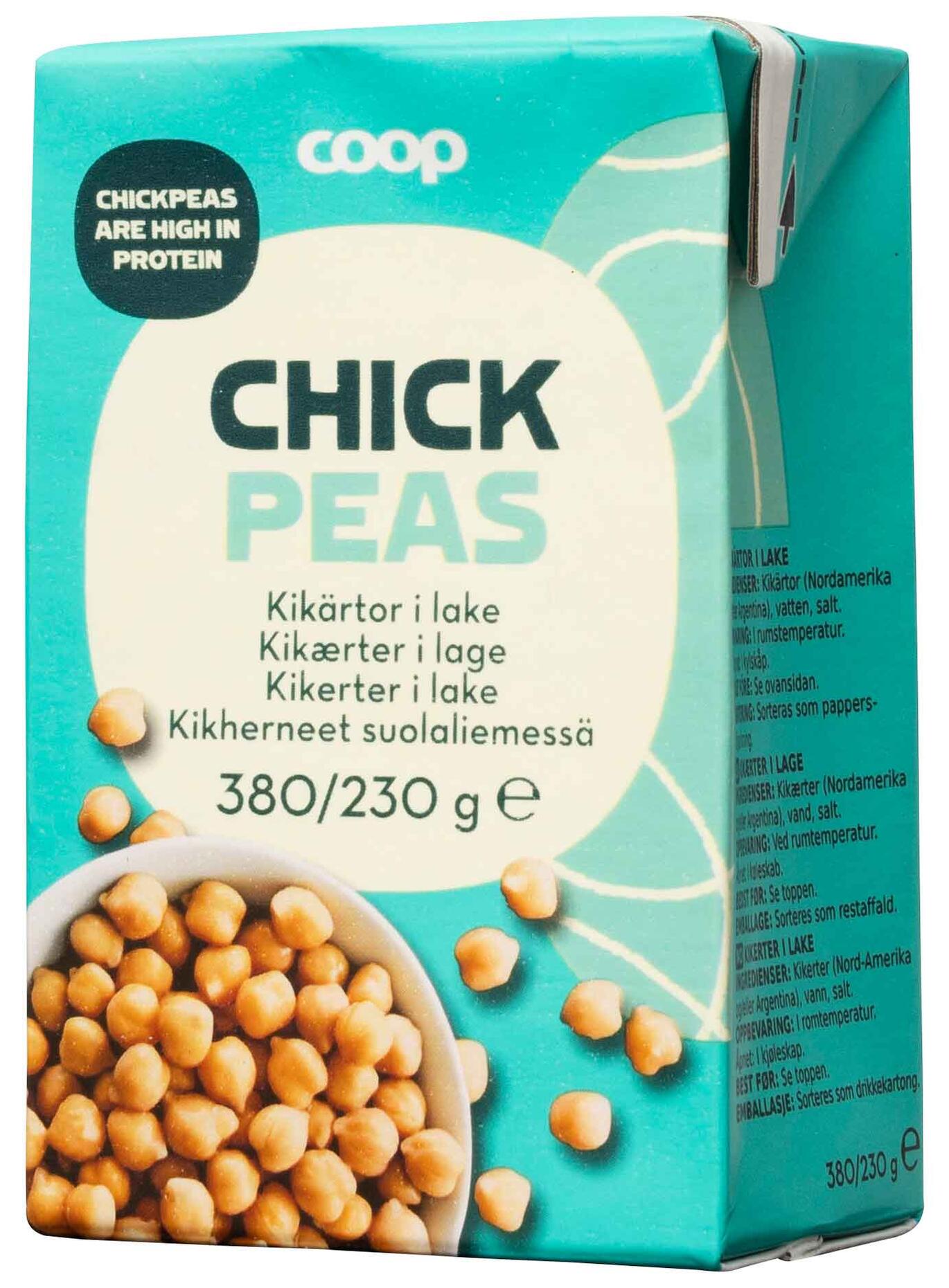 Kikærter i lage Coop