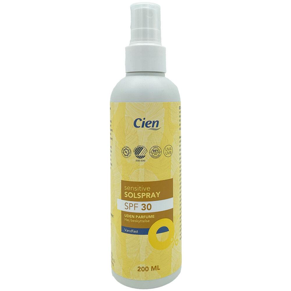 Sensitive solspray SPF 30 Cien