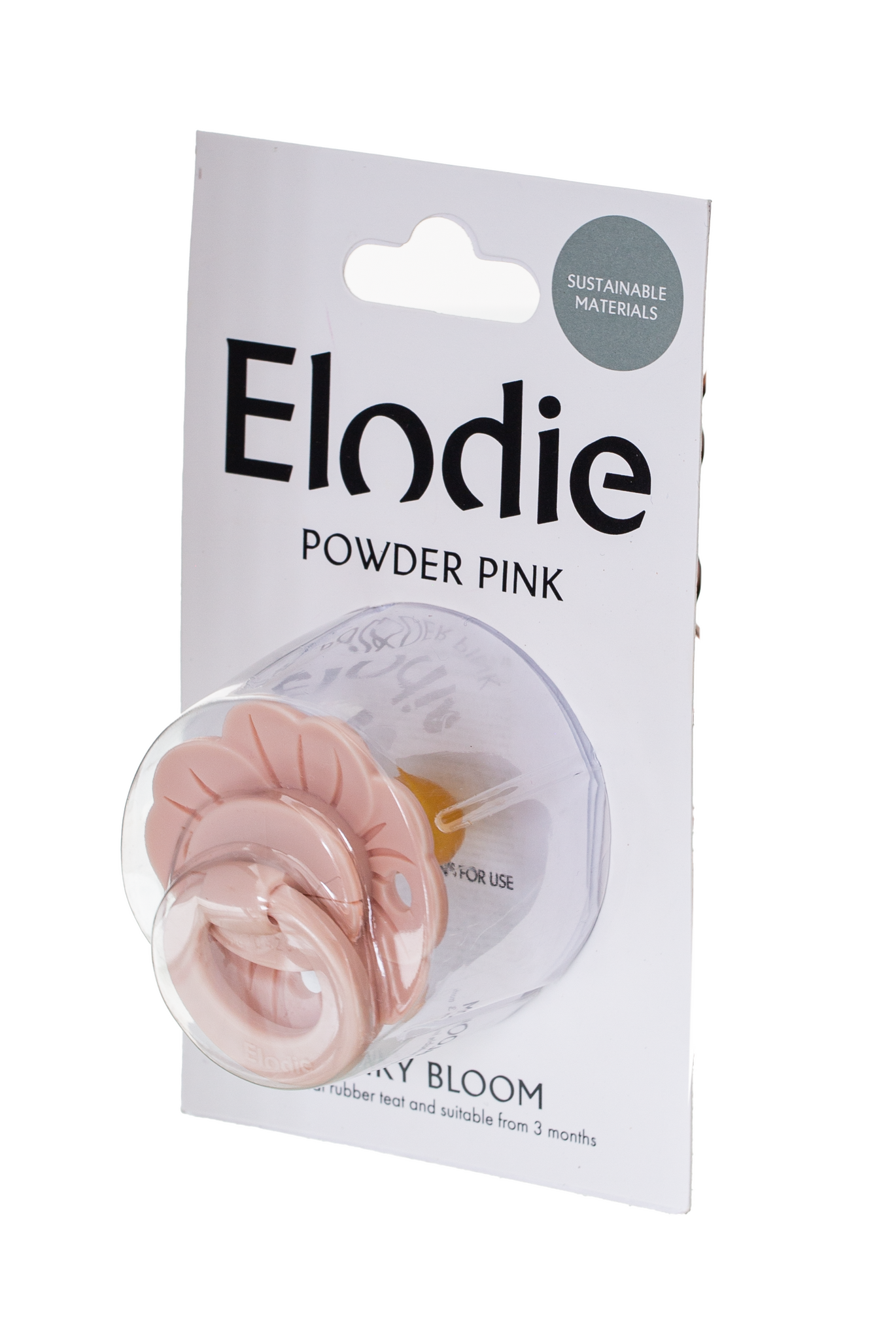 Binky Bloom Napp Powder Pink Elodie details