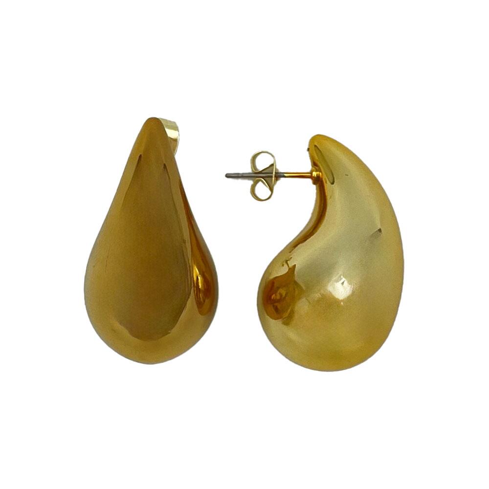 Chunky gold drop earrings Aliexpress