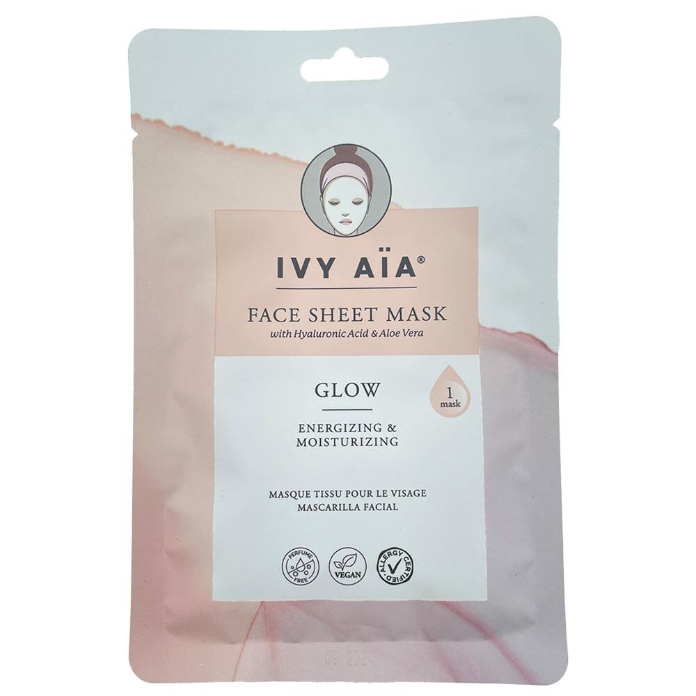 Glow face sheet mask Ivy Aïa