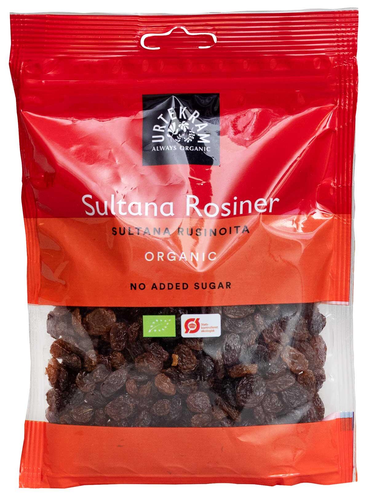 Sultana Rosiner Organic Urtekram