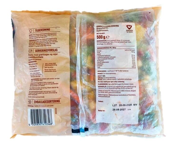 Grøntsagsblanding REMA 1000