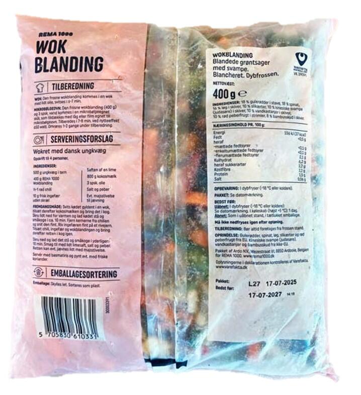 Wokblanding REMA 1000