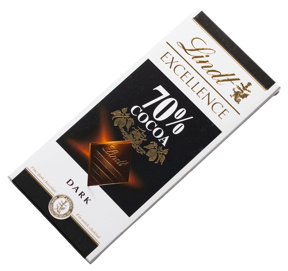 70% cocoa dark Lindt Excellence