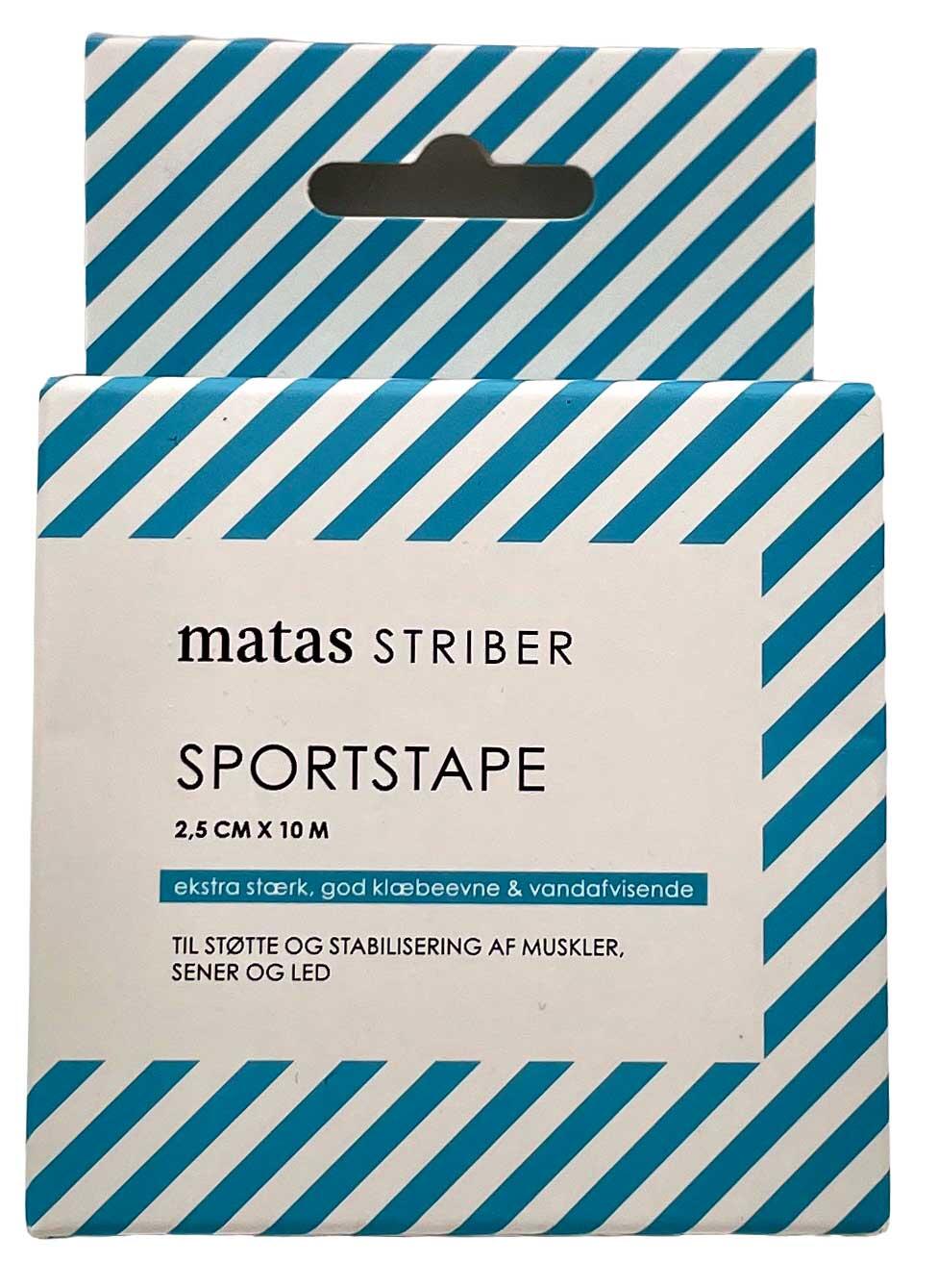 Sportstape Matas striber