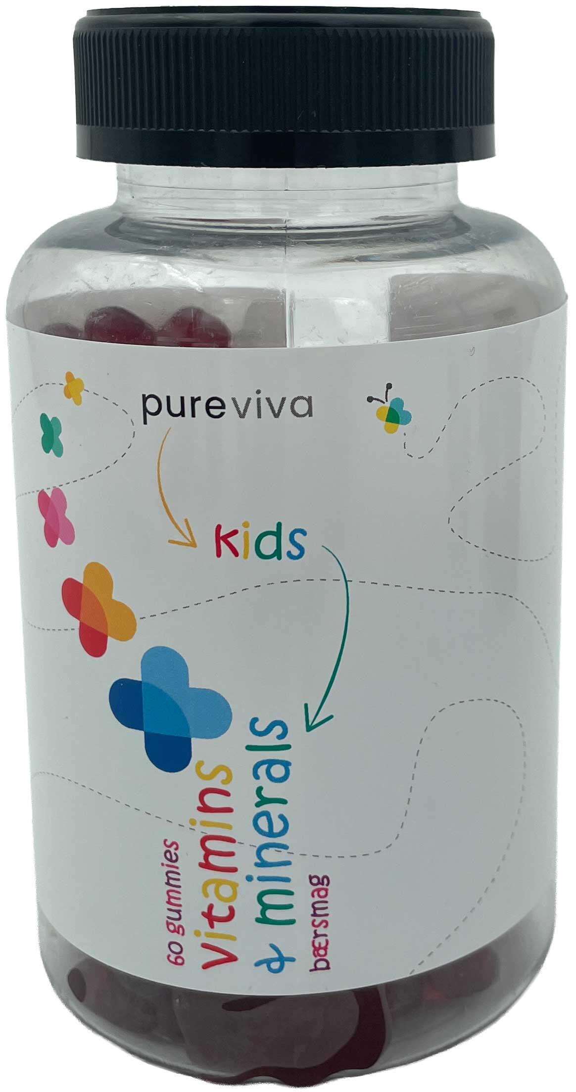 Kid's Vitamins & Minerals Bær Puraviva