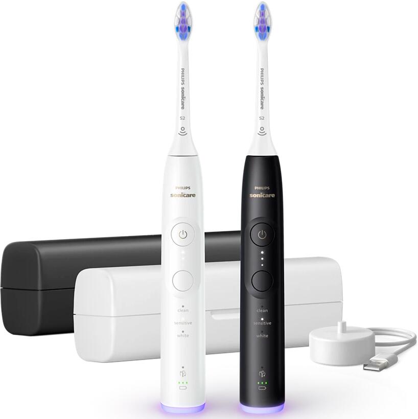 HX7419/01 Black & White Philips Sonicare