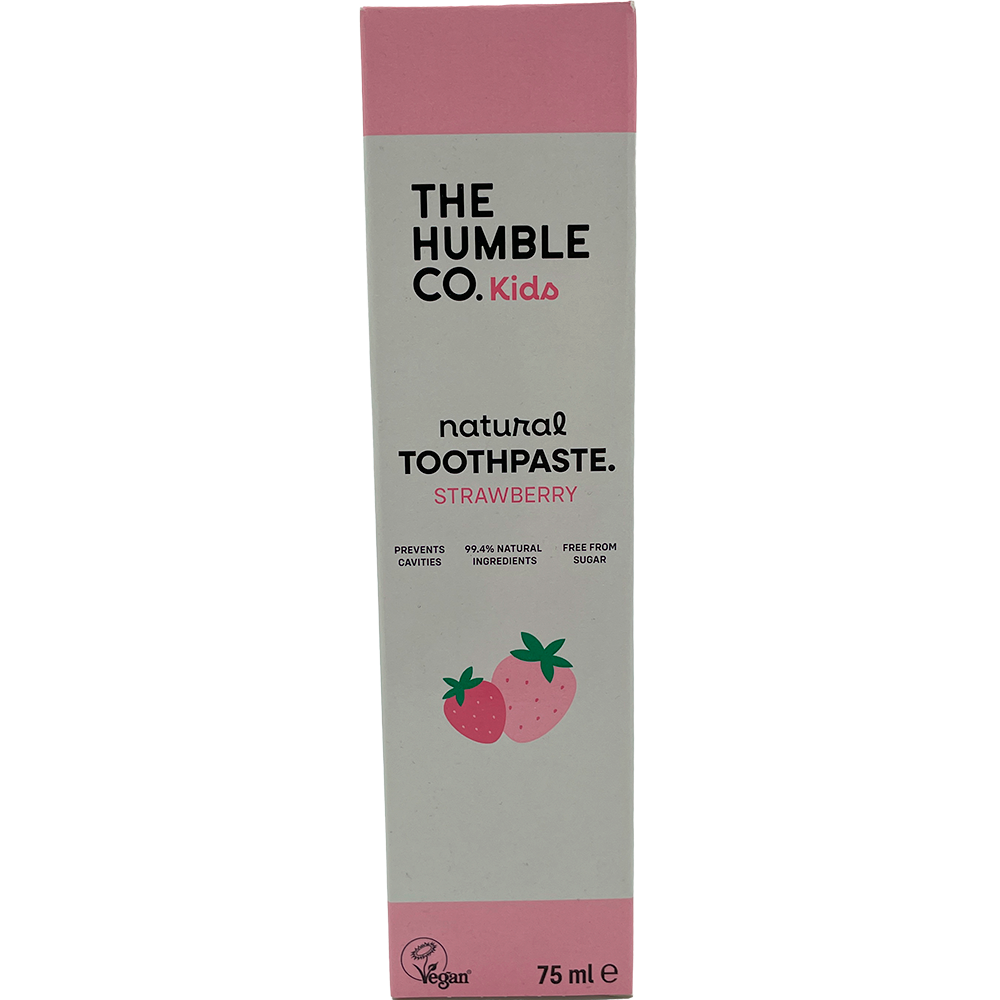 Kids Toothpaste Strawberry The Humble Co.