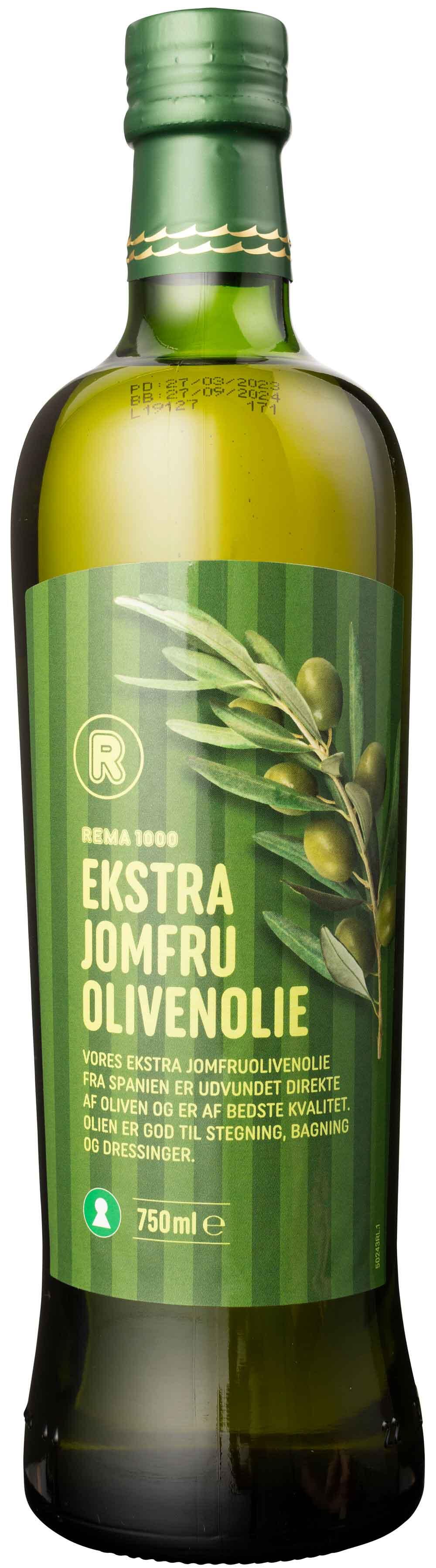 Ekstra jomfru olivenolie Rema 1000