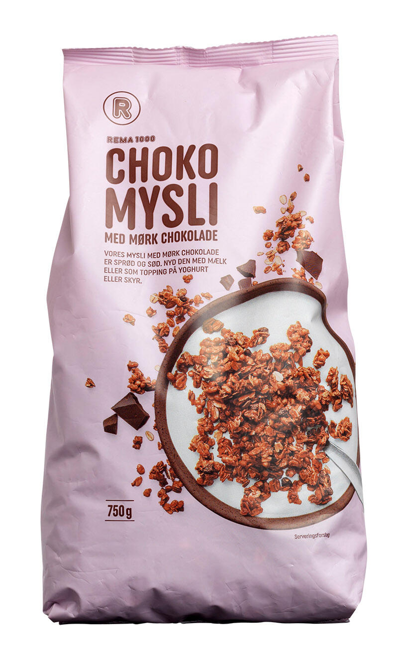 Choko Mysli med mørk chokolade Rema1000