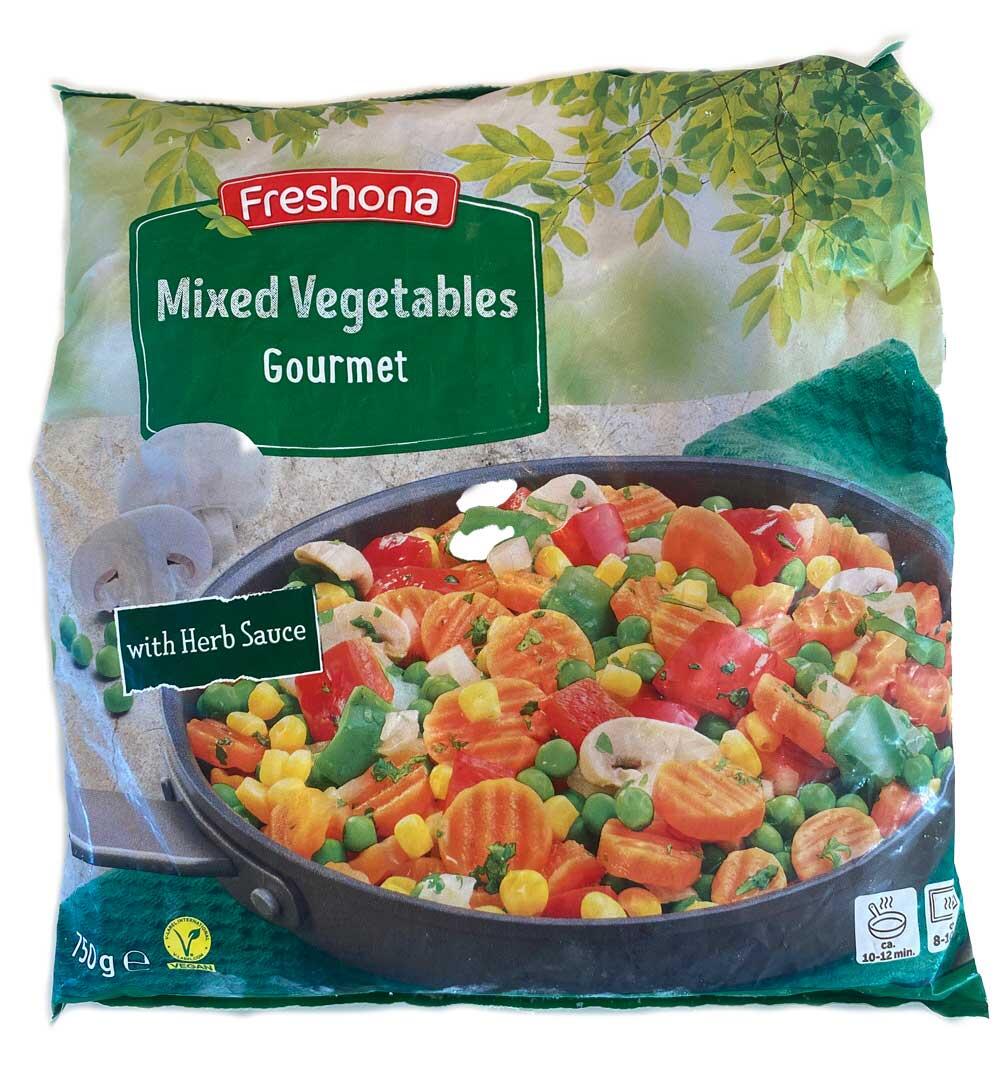 Mixed Vegetables Gourmet Freshona