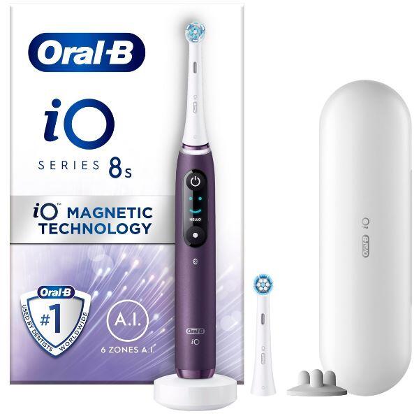 iO-8s (+ 1x Gentle Care) Purple Oral-B