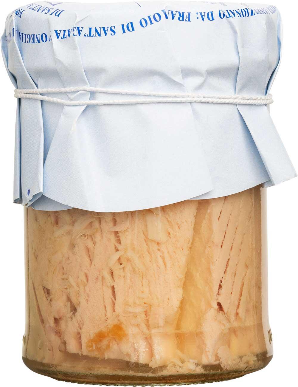 Tunfiletter i olivenolie 24% Frantoio di santa'agata d'oneglia