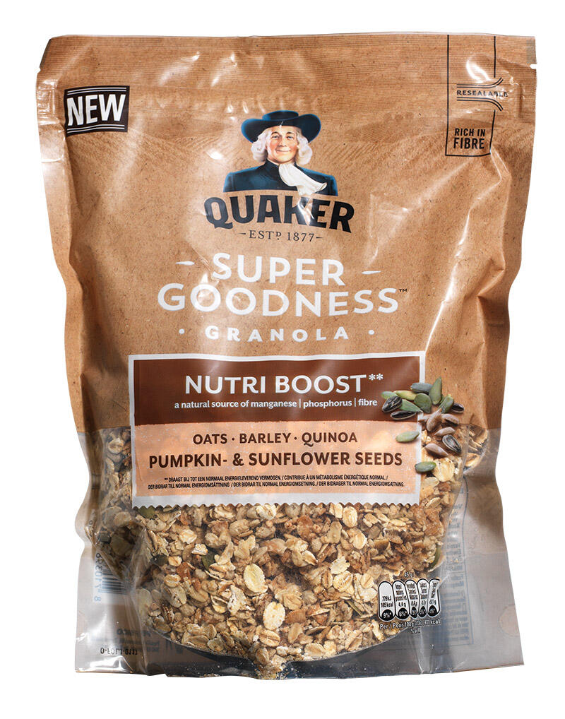 Super Goodness granola Quaker