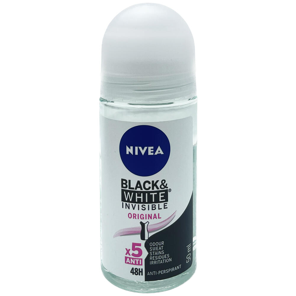 Test: Nivea Black & White Invisible Original Anti-perspirant ...