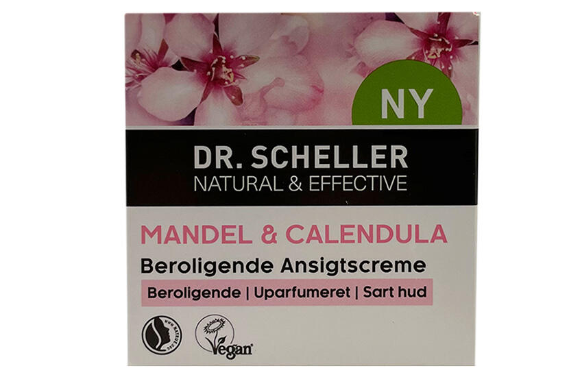 Mandel & calendula ansigtscreme Dr. Scheller