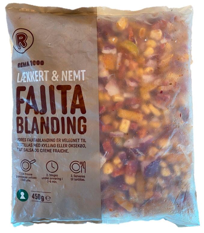 Lækkert og Nemt Fajitablanding REMA 1000