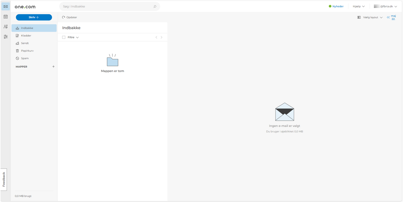 Emailudbyder one.com