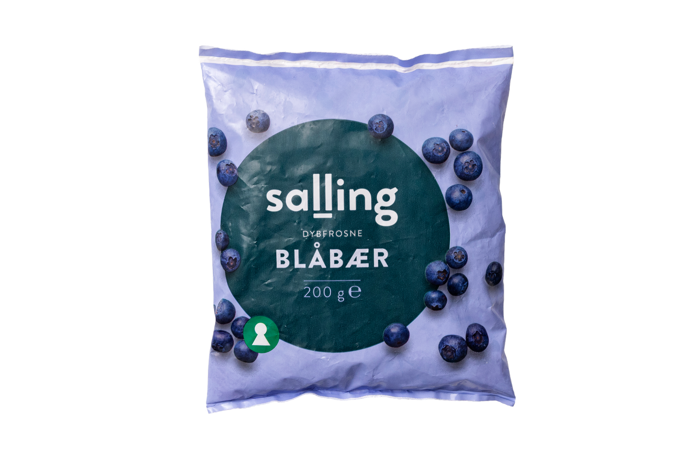 Dybfrosne blåbær Salling
