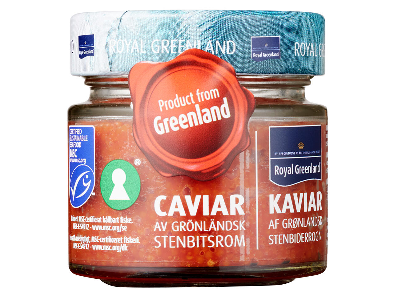 Kaviar af grønlandsk stenbiderrogn Royal Greenland