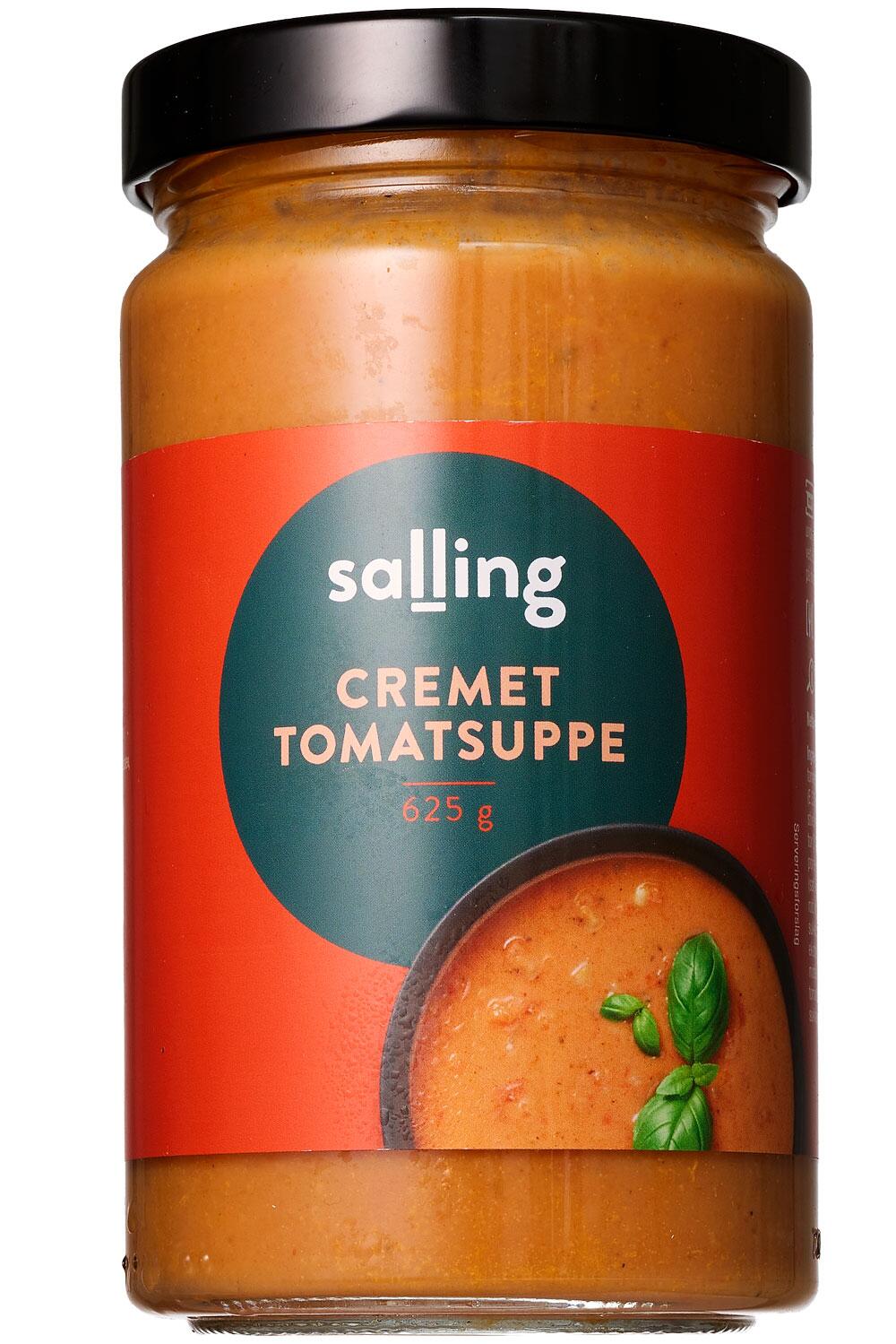 Cremet tomatsuppe Salling
