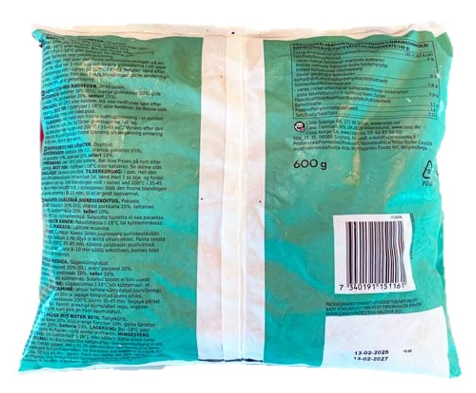 Root vegetables Coop