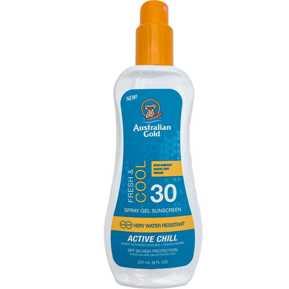 Spray gel sunscreen active chill SPF 30 Australian Gold