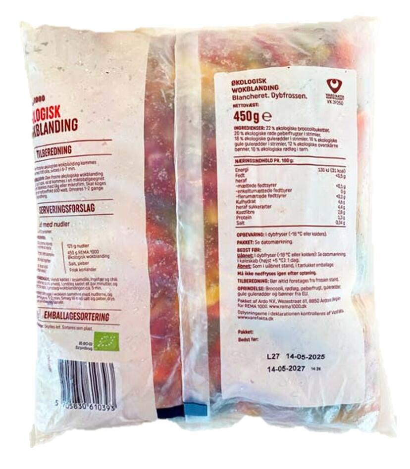 Økologisk wokblanding REMA 1000