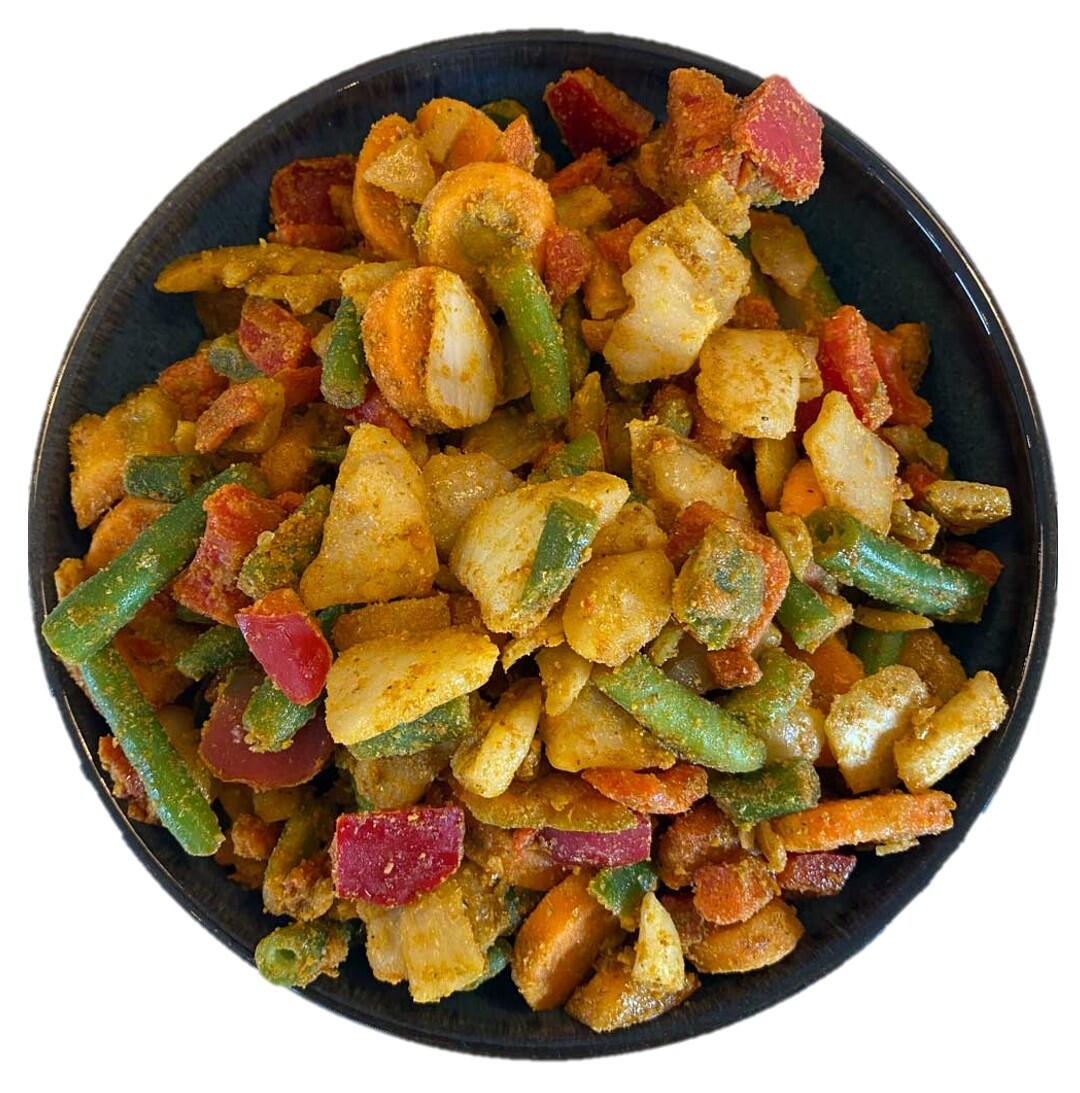 Krydret grøntsagsblanding Red Curry mix 365