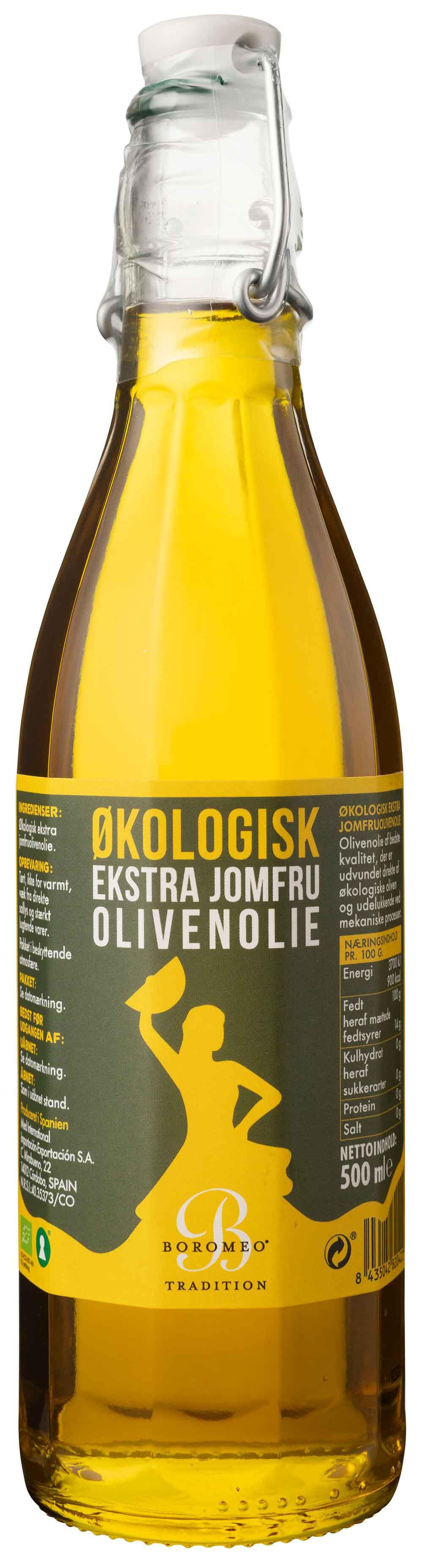 Økologisk Ekstra Jomfru olivenolie Boromeo