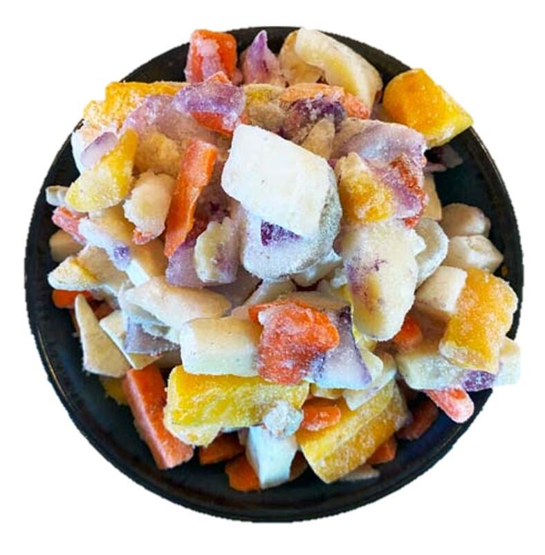 Groftskårne rodfrugter Salling