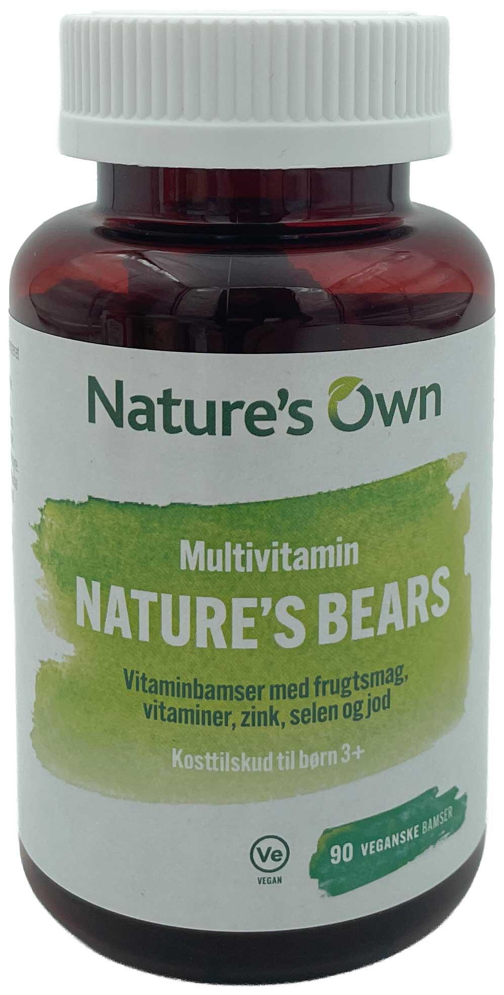 Multivitamin Nature's bears Nature's Own