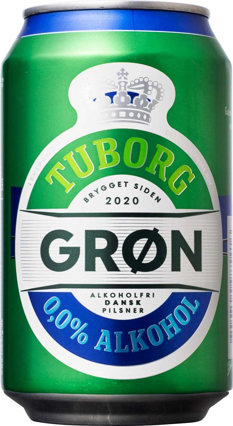 Grøn Tuborg 0,0% Tuborg