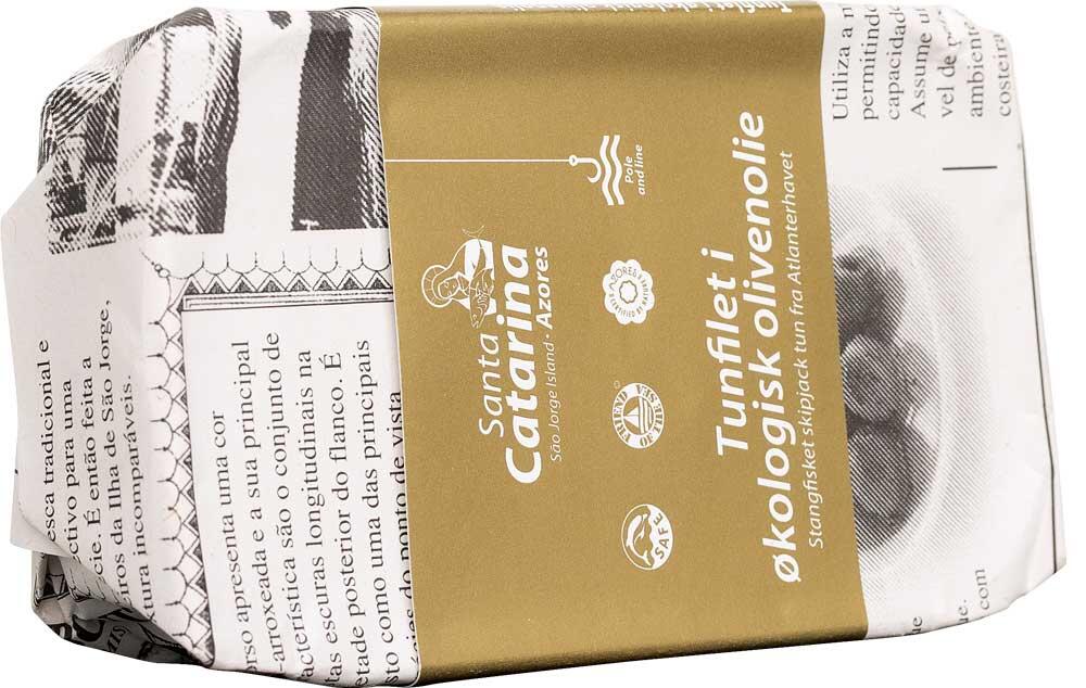 Tunfilet i økologisk olivenolie Grøndals Santa Catarina