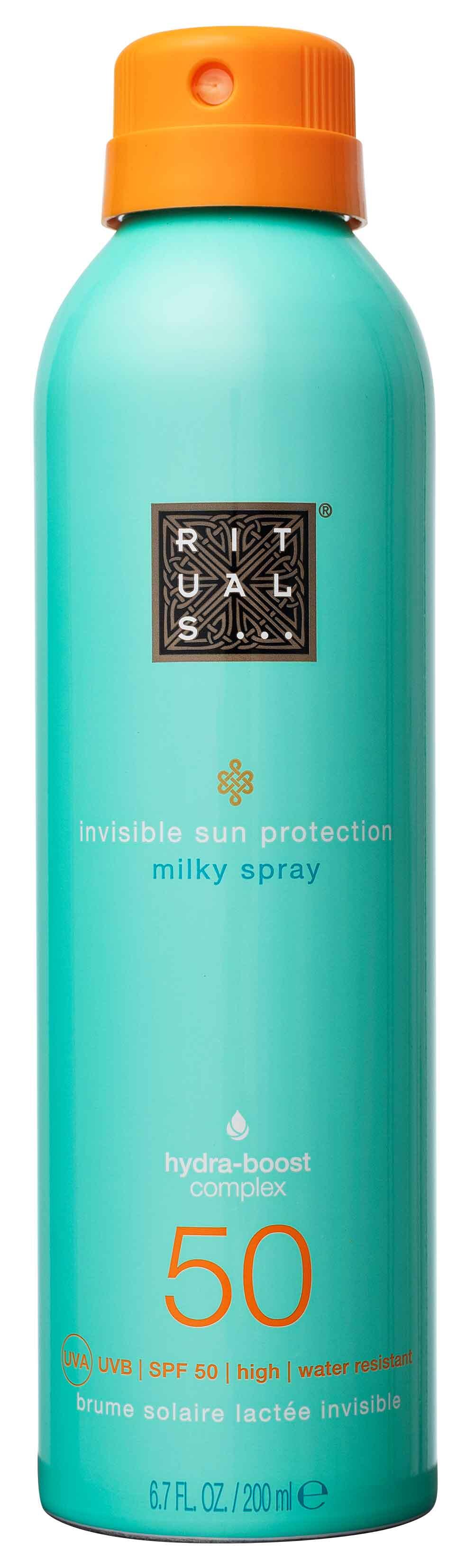 Invisible sun protection milky spray spf 50 Rituals