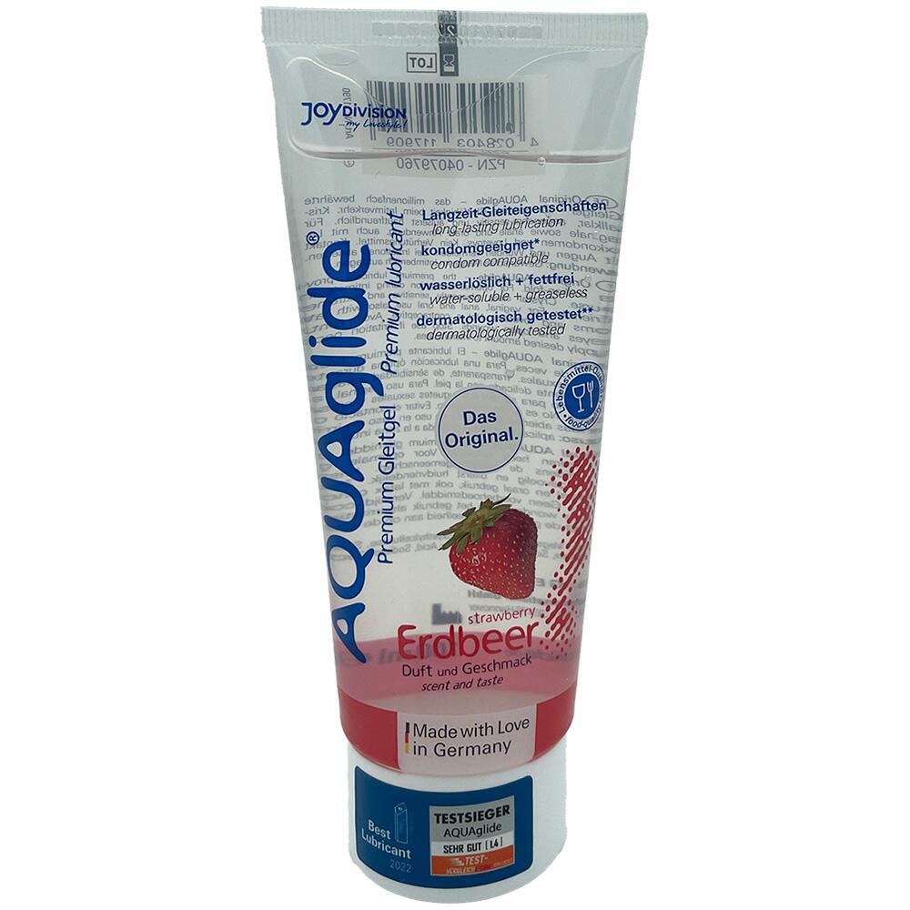 AQUAglide lubricant erdbeer Joydivision