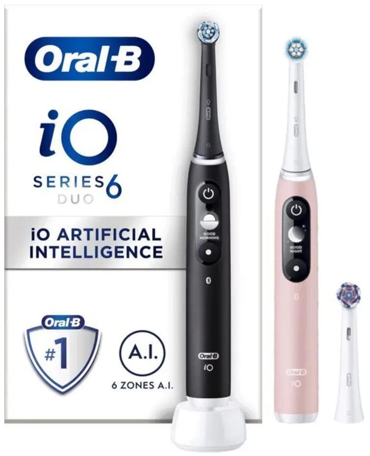 iO-6 Duo Black & Pink Oral-B