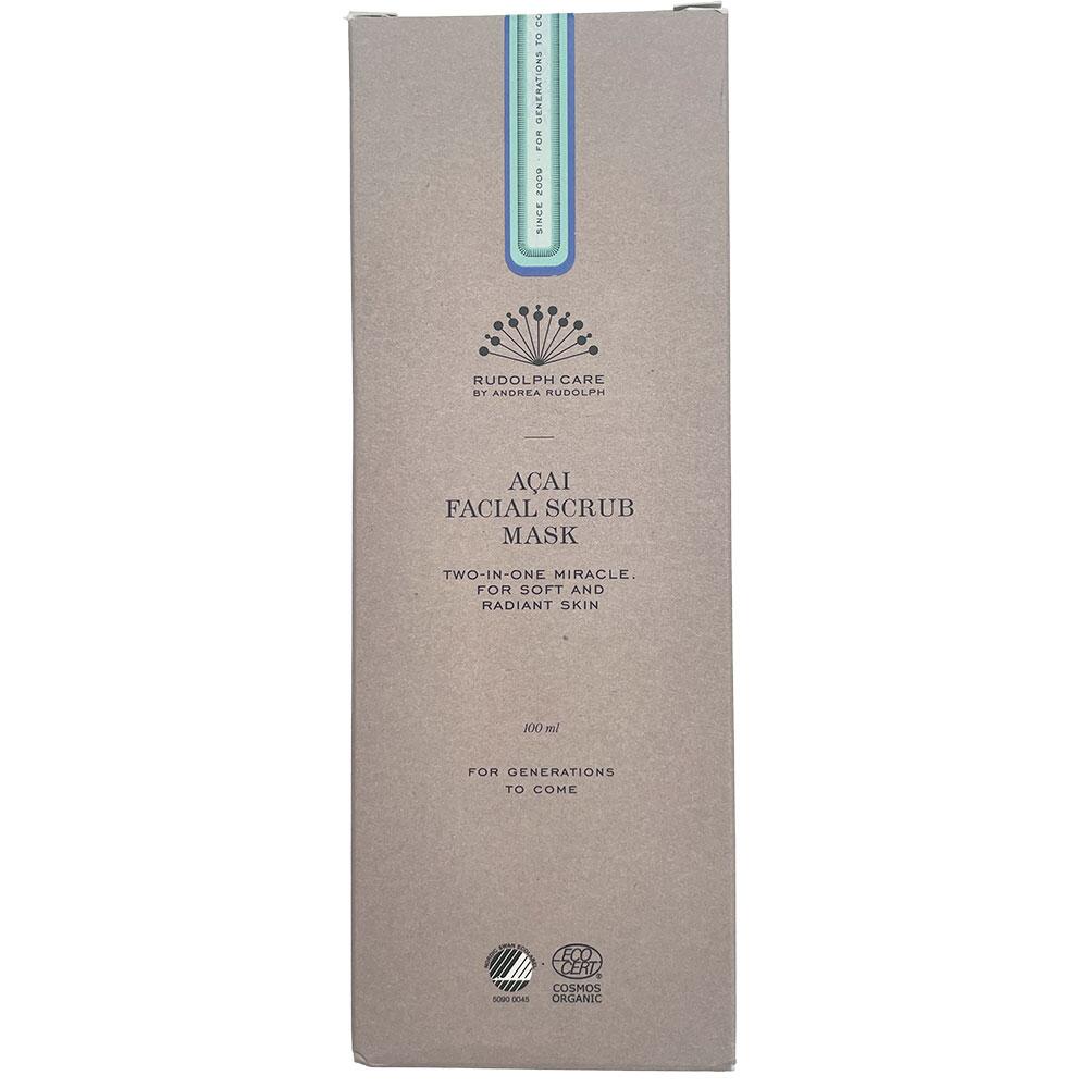 Acai facial scrub mask Rudolph Care
