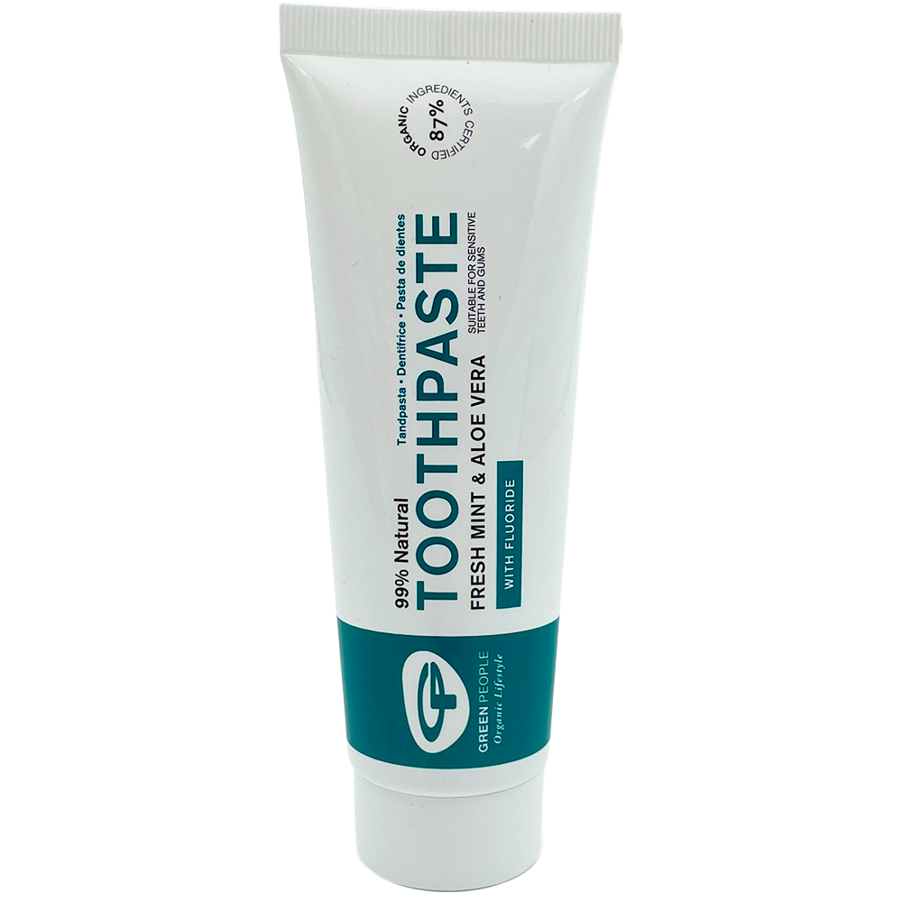 Toothpaste fresh mint & aloe vera Green People