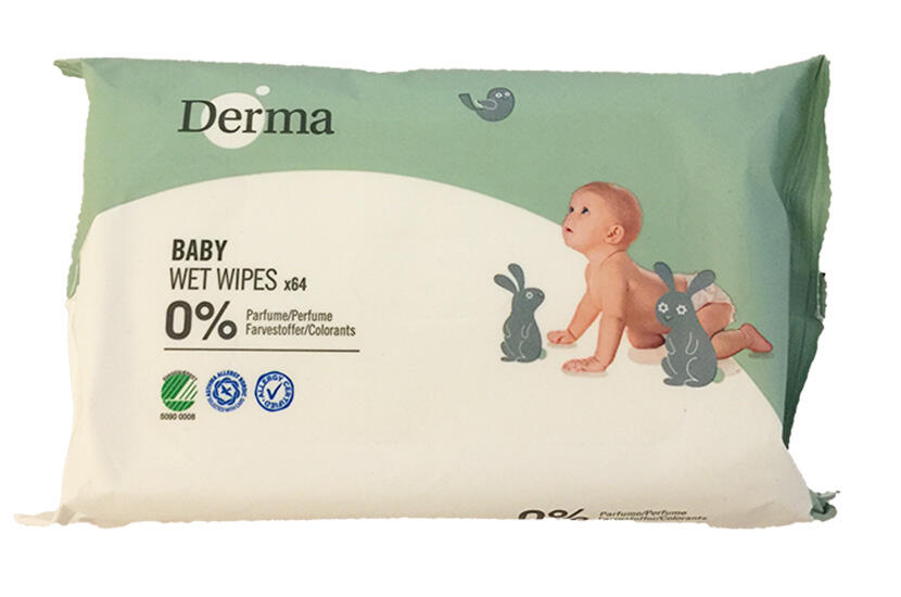 Baby wet wipes Derma